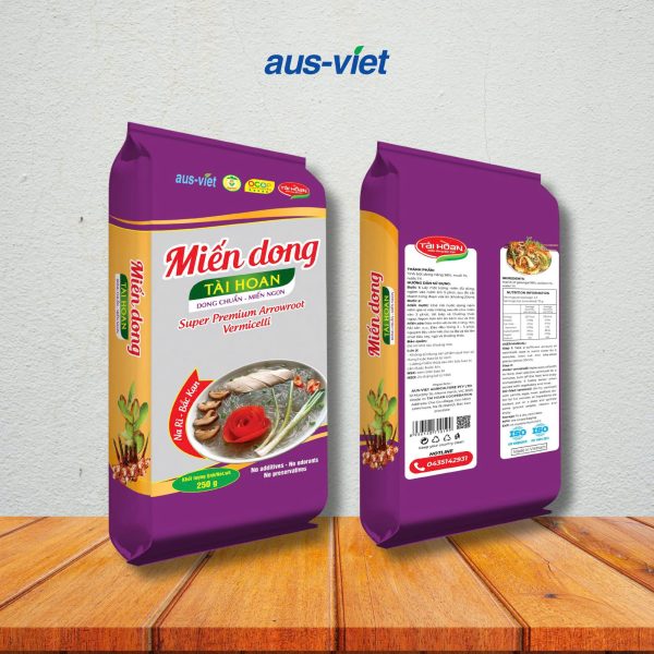 Tai Hoan cellophane noodles (Super Premium Arrowroot Vermicelli)